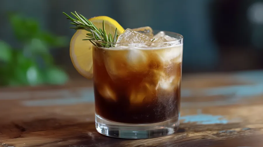 Rosemary Espresso Spritz